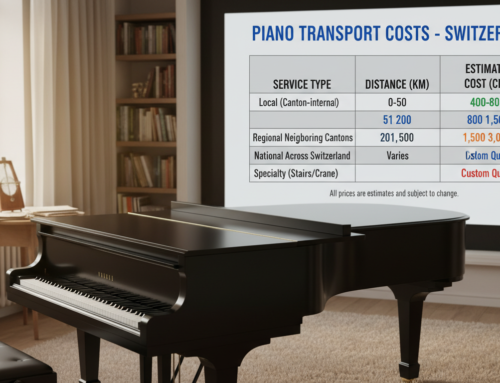 Klaviertransport Kosten: Preise Schweiz
