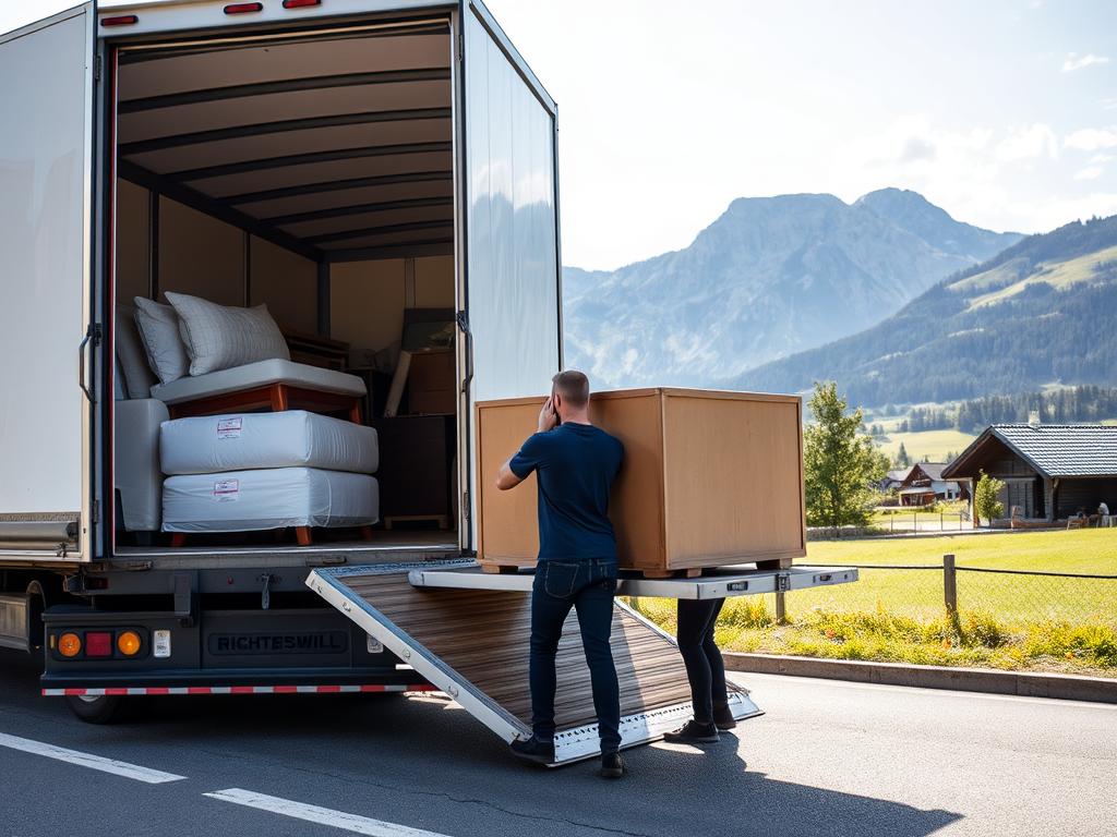 Sicherer Transport durch Umzug Firma Richterswil